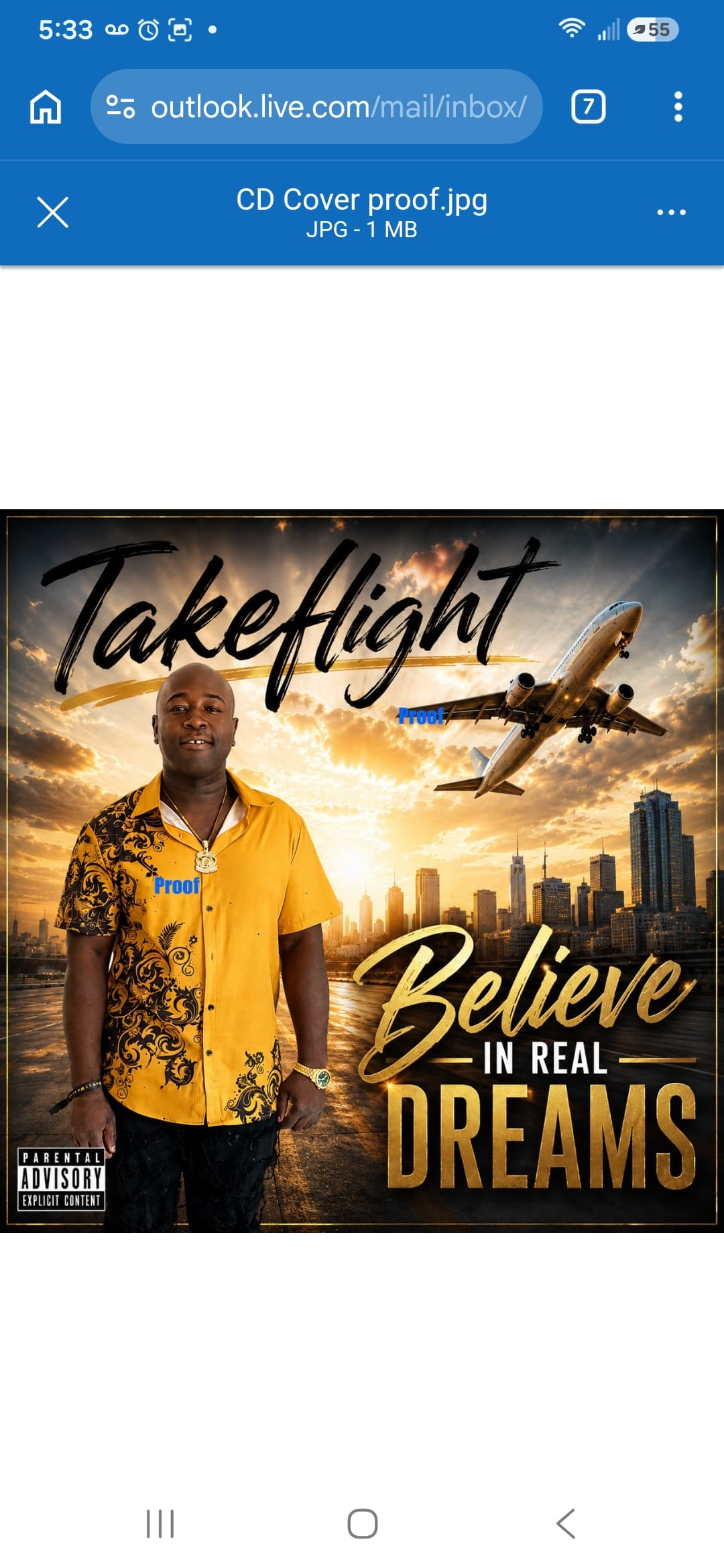 Believe in REAL Dreams cover art